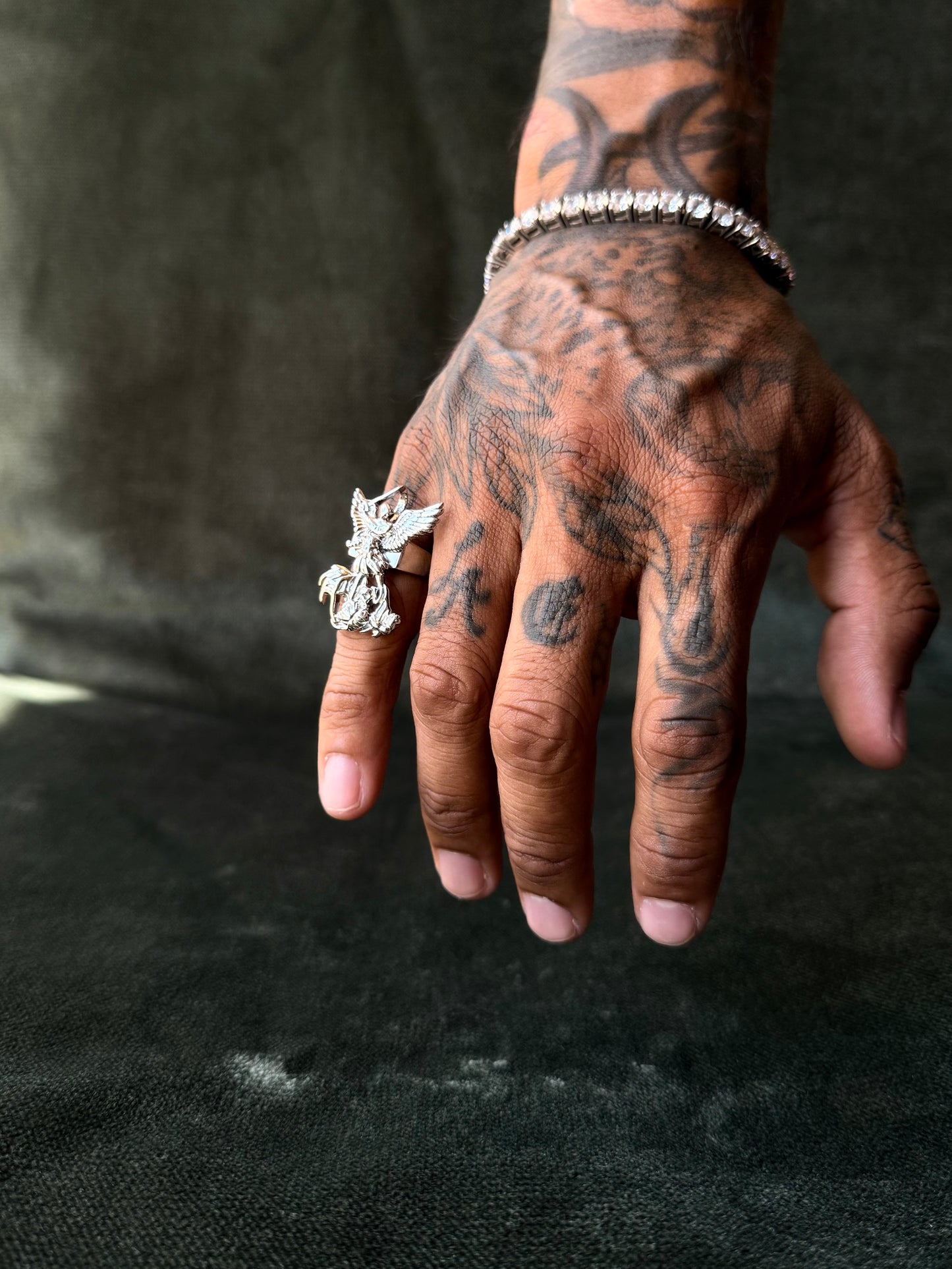 St. Michael Pinky Ring