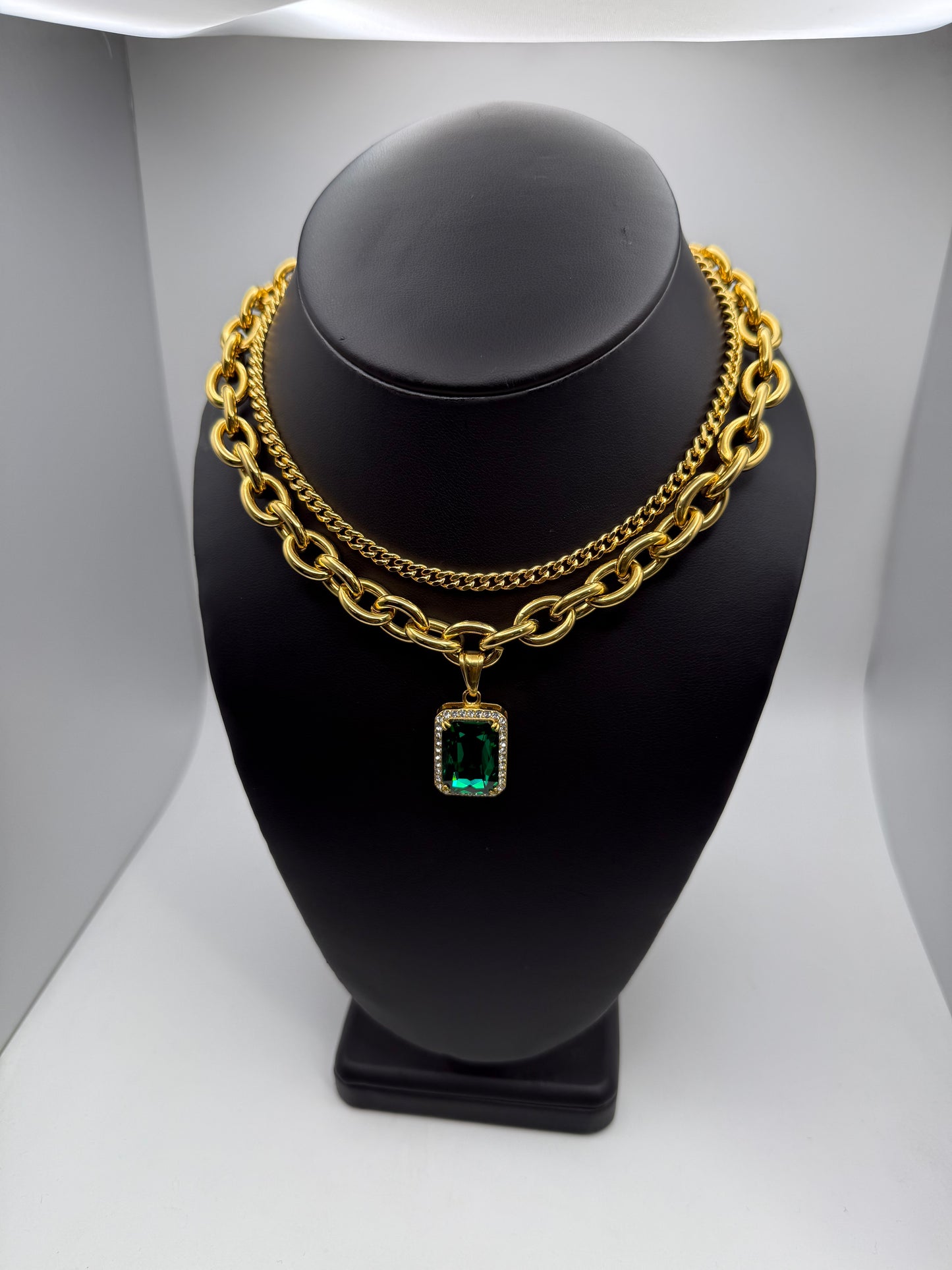 Golden Gem Necklace