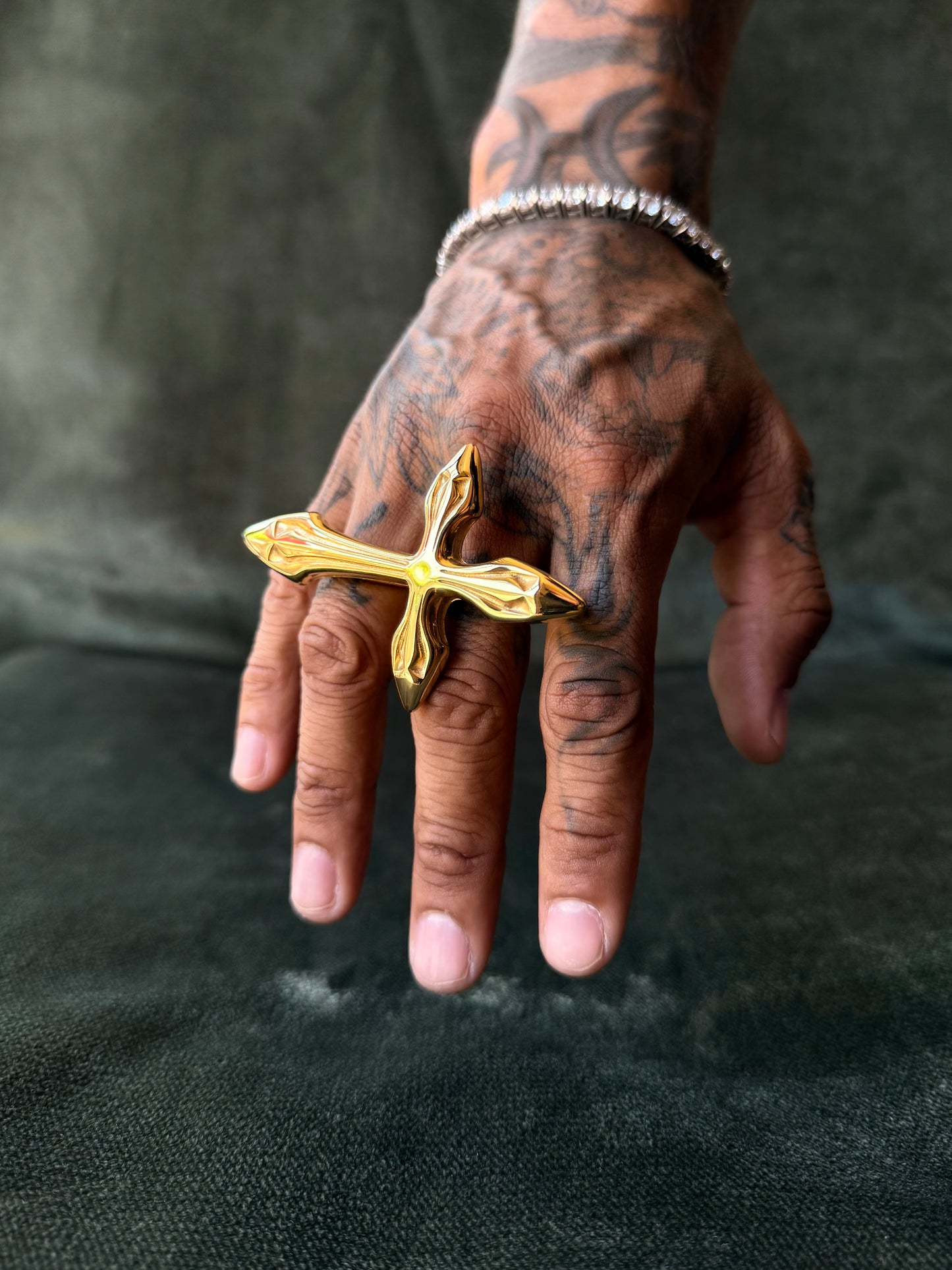 Gold Perspective Ring