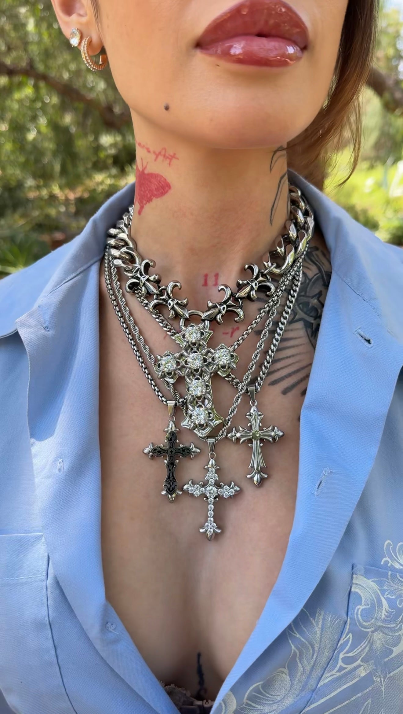 Rare Inner Roots Cross