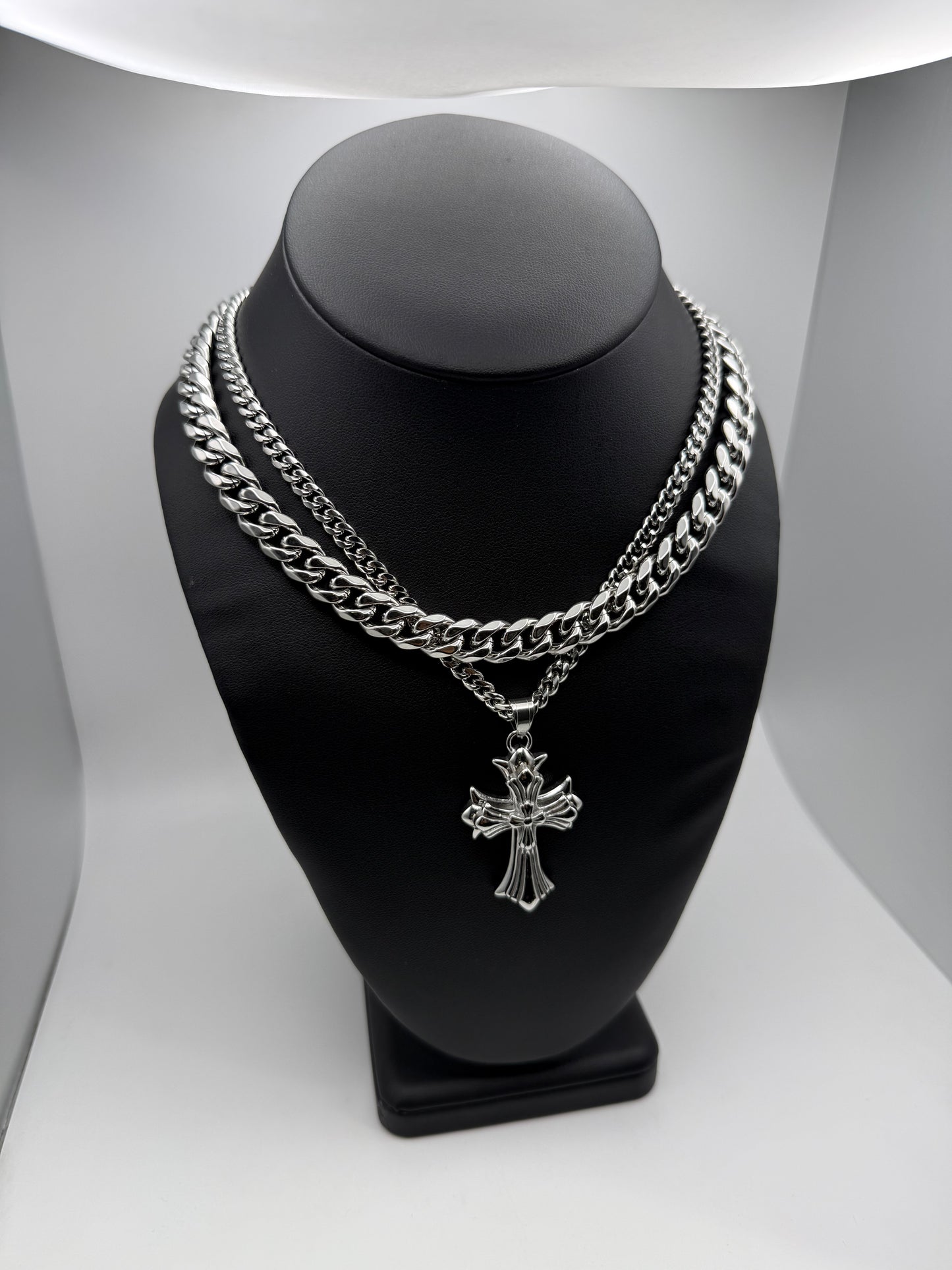 Rare Triple Platinum Cross