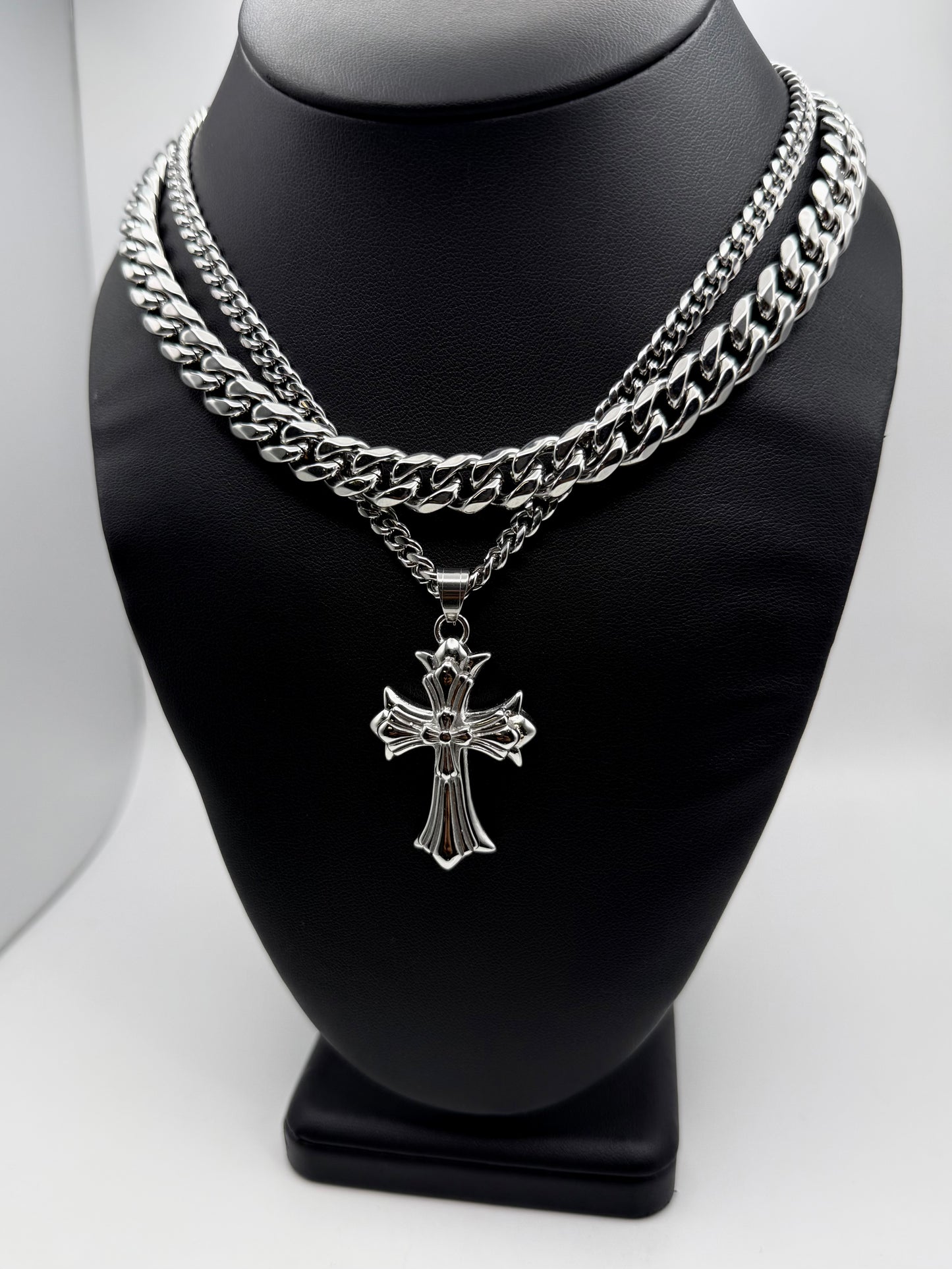 Rare Triple Platinum Cross