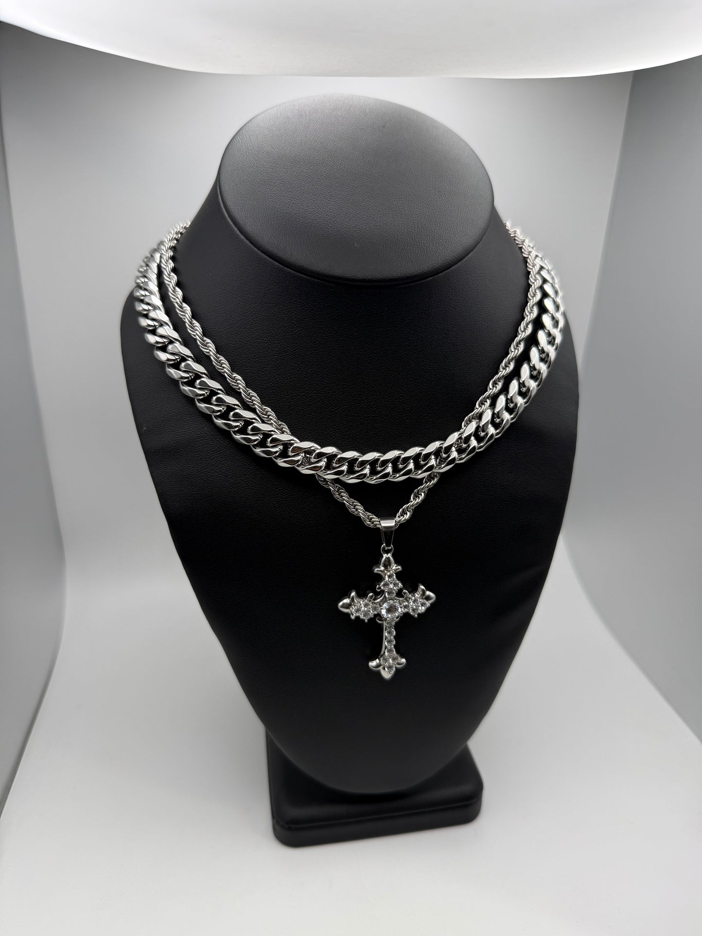 Rare Diamond Baroque Cross