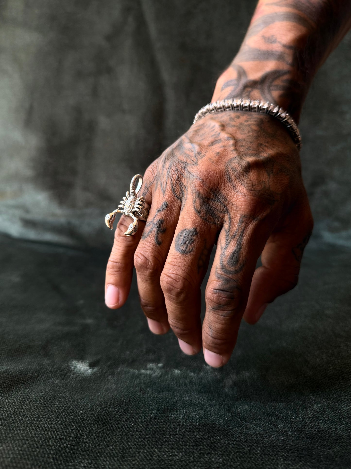 Scorpion Pinky Ring