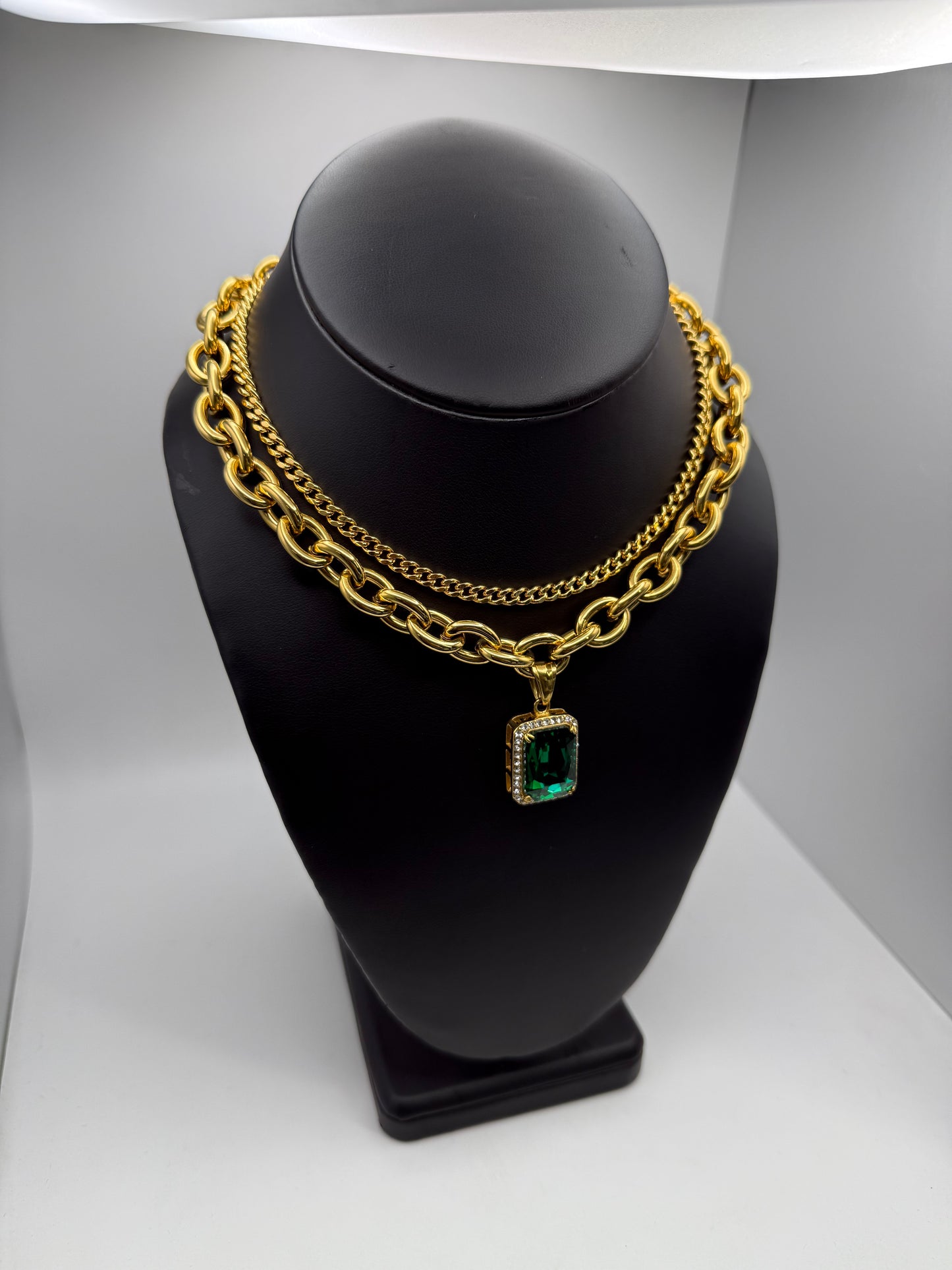 Golden Gem Necklace