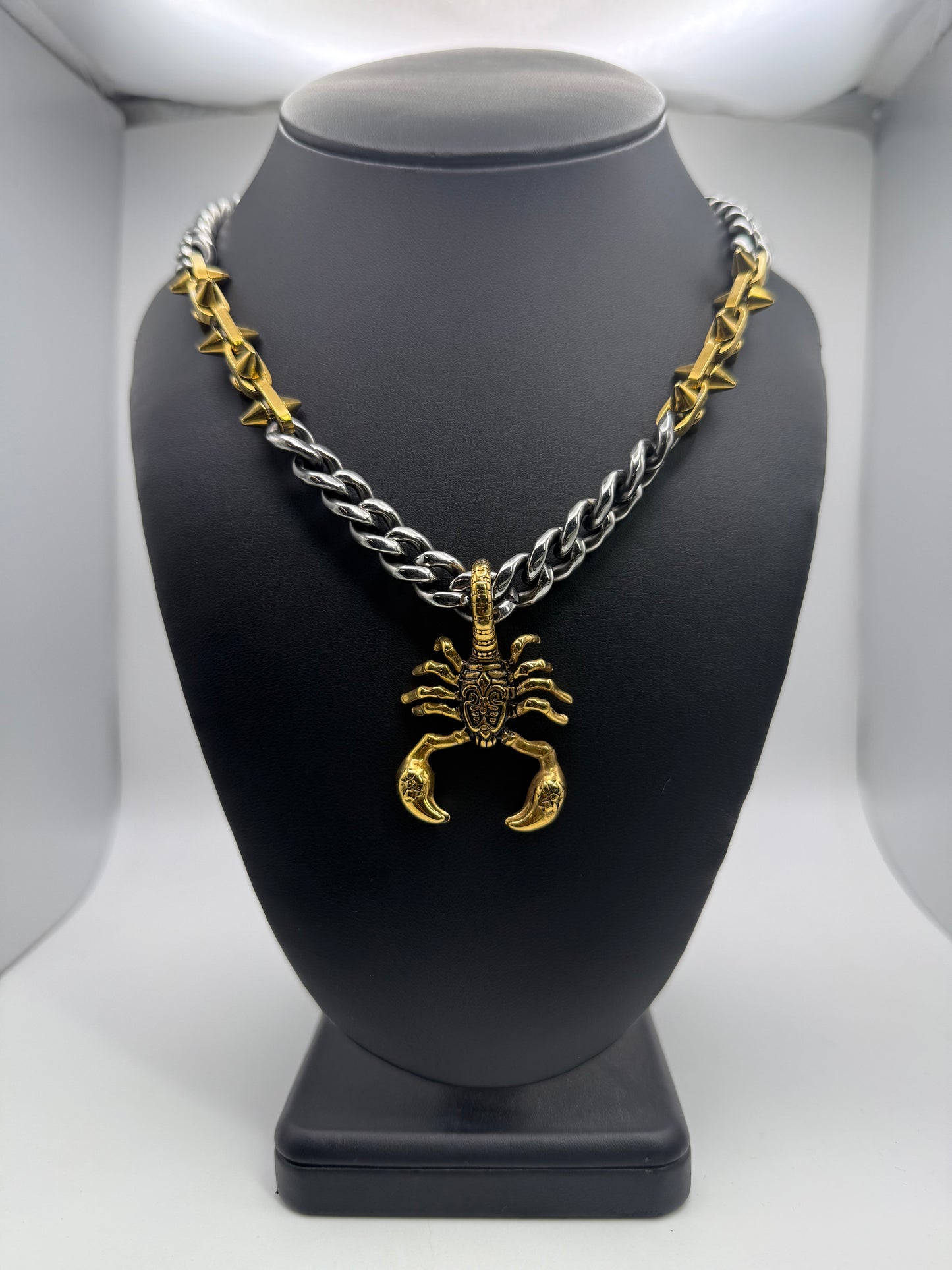 Spiked Gunmetal Scorpio