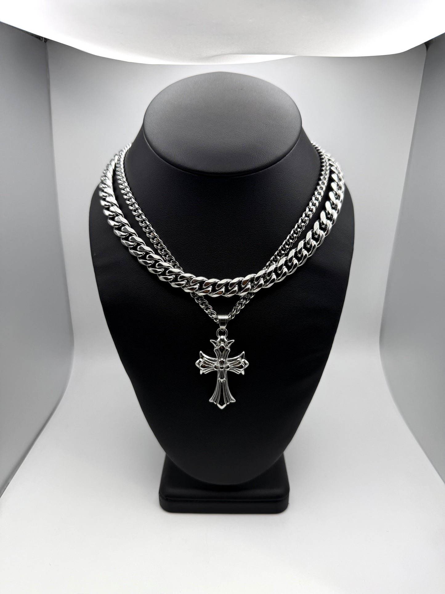 Rare Triple Platinum Cross