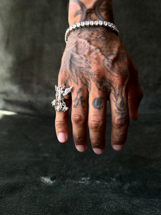 St. Michael Pinky Ring